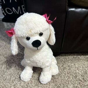 Poodle stuffed animal